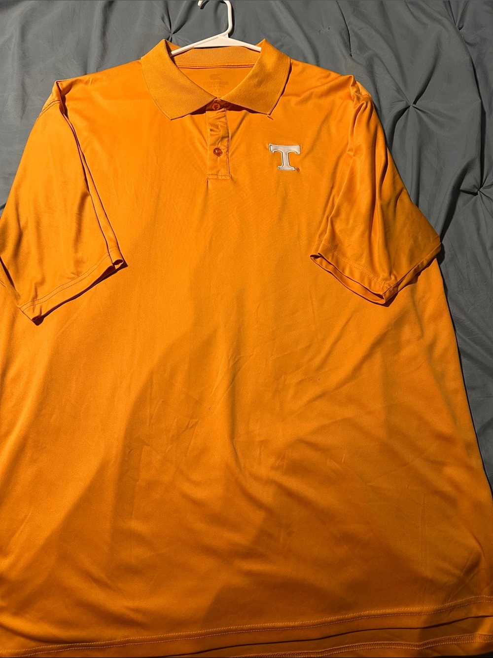 Men's University of Tennessee Orange Polo Shirt with 'T' Logo